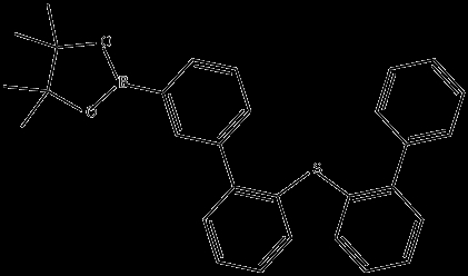 Dibenzothiophene, 4-Phenyl-6-[3-(4,4,5,5-Tetramethyl-1,3,2-Dioxaborolan-2-Yl)Phenyl]-
