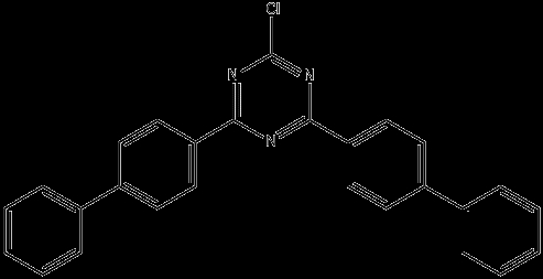 2,4-Bis([1,1'-Biphenyl]-4-Yl)-6-Chloro-1,3,5-Triazine