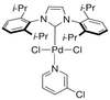 [1,3-Bis(2,6-Diisopropylphenyl)imidazol-2-ylidene](3-chloropyridyl)palladium(II) dichloride