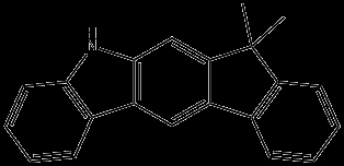 5,7-Dihydro-7,7-Dimethyl-Indeno[2,1-B]Carbazole