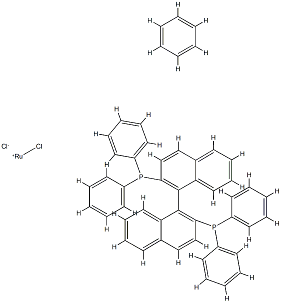 (s)-(+)-2,2''-bis(diphenylphosphino)-1,1''-binaphthalene]chloro(benzene)ruthenium chloride