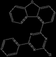 2-Chloro-4-(1-Dibenzofuranyl)-6-Phenyl-1,3,5-Triazineine