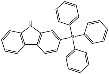 9H-Carbazole, 2-(Triphenylsilyl)-