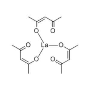 Lanthanum(III) Acetylacetonate, CAS 14284-88-9, C15H21LaO6