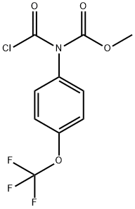 Methyl N-Carbonochloridoyl-N-[4-(Trifluoromethoxy)Phenyl]Carbamate