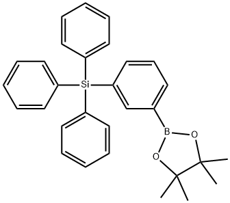 Triphenyl[3-(4,4,5,5-Tetramethyl-1,3,2-Dioxaborolan-2-Yl)Phenyl]Silane