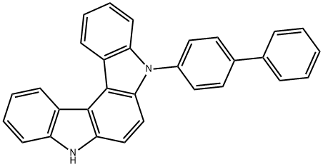 5-([1,1'-Biphenyl]-4-Yl)-5,8-Dihydroindolo[2,3-C]Carbazole