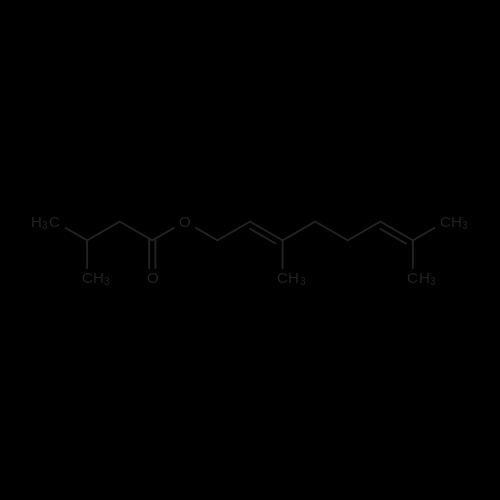 Geranyl 3-Methyl Butanoate