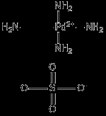 Tetrammine palladium (ii) sulphate