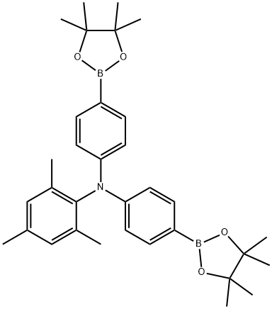 Benzenamine, 2,4,6-Trimethyl-N,N-Bis[4-(4,4,5,5-Tetramethyl-1,3,2-Dioxaborolan-2-Yl)Phenyl]-