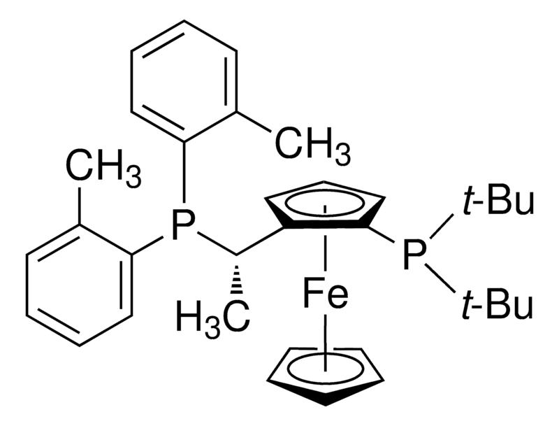 (S)-1-[(R)-2-(Di-Tert.-Butylphosphino)Ferrocenyl]Ethylbis(2-Methylphenyl)Phosphi