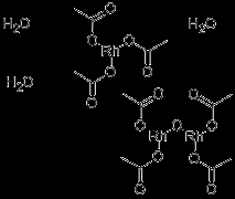 Rhodium(III) acetate;Hexa(acetato)-µ-oxotris(aqua)trirhodium(III) acetate