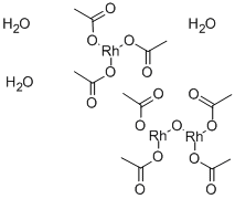 Rhodium(III) acetate;Hexa(acetato)-µ-oxotris(aqua)trirhodium(III) acetate