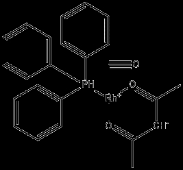 Carbonyl-2,4-pentanedionato(triphenylphosphine)rhodium(I)