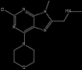 (2-Chloro-9-Methyl-6-Morpholino-9H-Purin-8-Yl)-N-Methylmethanamine