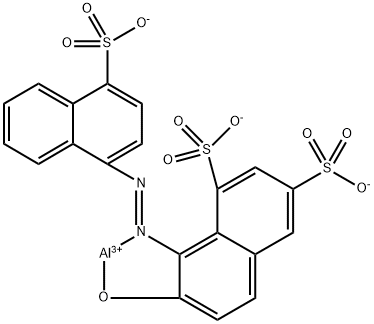 [7-Hydroxy-8-[(4-Sulpho-1-Naphthyl)Azo]Naphthalene-1,3-Disulphonato(3-)]Aluminium