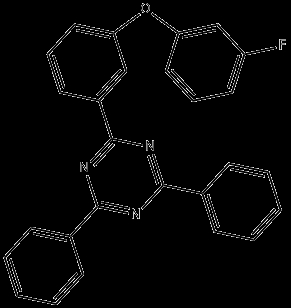 1,3,5-Triazine, 2-(7-Fluoro-1-Dibenzofuranyl)-4,6-Diphenyl-