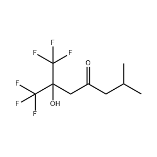 1,1,1-Trifluoro-2-hydroxy-6-methyl-2-(trifluoromethyl)-4-heptanone