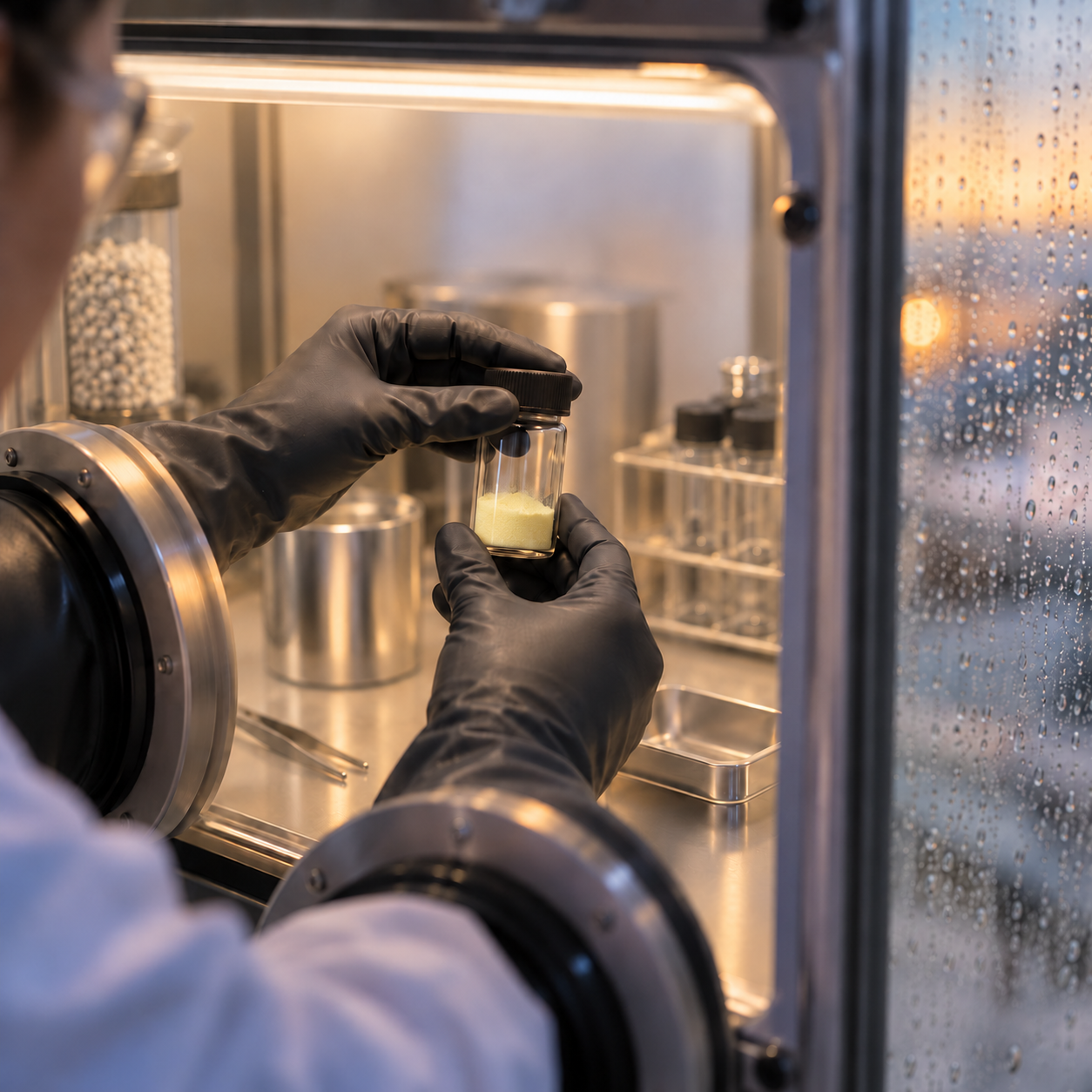 How to Prevent Moisture Degradation When Handling Yttrium Precursors Like Y(MeCp)3.png